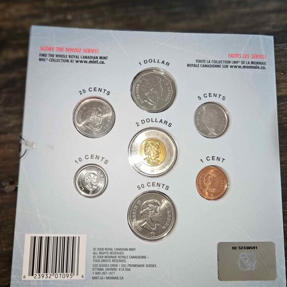 2008 - 2009 Calgary Flames Coin Set - collectible - Picture 3 of 4